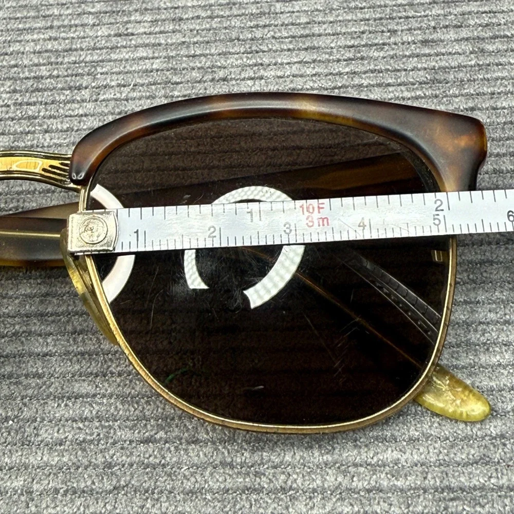 Marcolin Vintage Tortoise Gold Y2K Sunglasses Mod‎ 662 Col 891 Italy 51-20 140